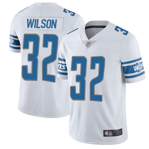 Detroit Lions Limited White Men Tavon Wilson Road Jersey NFL Football #32 Vapor Untouchable->youth nfl jersey->Youth Jersey